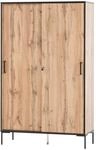 Hochschrank Serie 2000 Eiche Landhaus Nachbildung B/H/T: ca. 100,1x163,8x41 cm