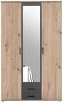 Kleiderschrank Eiche Artisan Nachbildung B/H/T: ca. 120x197x54 cm