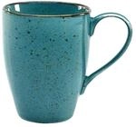 CreaTable Kaffeebecher NATURE COLLECTION t&uuml;rkis Steinzeug