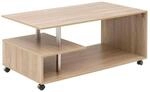 Couchtisch braun B/H/T: ca. 105x48x60 cm