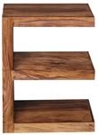 Beistelltisch natur Echtholz B/H/T: ca. 45x60x30 cm
