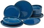 CreaTable Tafelservice uno ATLANTICO blau Steinzeug 12 tlg.
