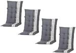 Madison Auflage Garden grau Polyester B/H/L: ca. 123x8x50 cm