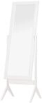 HOMCOM Standspiegel 831-268WT wei&szlig; MDF B/H/T: ca. 47x148x46 cm