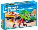 Playmobil Familienvan mit Bootsanh&auml;nger 4144