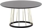 Couchtisch schwarz B/H/T: ca. 80x42x80 cm