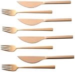 ECHTWERK Besteckset bronze Edelstahl 8 tlg.