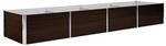 Hochbeet braun Stahl B/H/L: ca. 80x45x320 cm