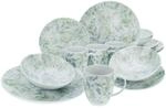 CreaTable Kombiservice Tropical - Serie Home multicolor Porzellan 16 tlg.