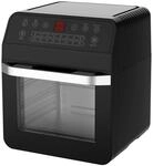 WKM Hei&szlig;luftfritteuse DAF-1601.12LB schwarz Edelstahl B/H/L: ca. 36x42x40,8 cm...