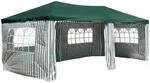 VCM Pavillon gr&uuml;n Polyester-Mischgewebe B/H/L: ca. 300x250x600 cm