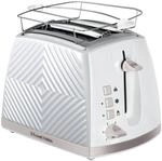 Russell Hobbs Toaster 26391-56 wei&szlig; Edelstahl Edelstahl B/H/T: ca. 37x22x18 cm