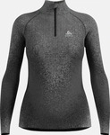 Odlo 196281-15000-XS, Odlo Blackcomb Base Layer Half-Zip f&uuml;r Damen - Skilanglauf,