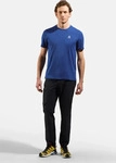 Odlo 550822-25200-S, Odlo F-Dry T-Shirt f&uuml;r Herren - Wandern, Training - blau, S