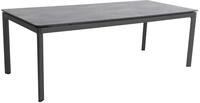 MWH Alutapo Tisch HPL Zement Iron Grey, 220x95cm