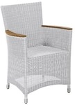 Zebra Loomus Sessel Silk White