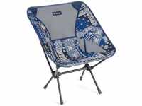 Helinox Chair One Faltstuhl blue bandana quilt / black blau