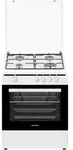 Oranier Gas-Standherd 50 cm mit Grillbrenner & Geschirrschublade wei&szlig; STG599