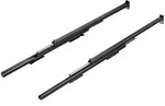 H&auml;fele Pyrolysef&auml;higes Auszugsschienen-Paar (L/R) Assedo ACBTS77P, schwarz,