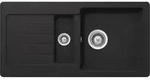 Schock Einbausp&uuml;le Typos D-150S A Onyx - Auflagesp&uuml;le