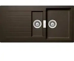 Schock Einbausp&uuml;le Signus D-150 A Bronze Auflage inkl. Funktionsschale