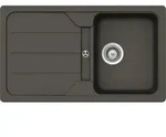 Schock Einbausp&uuml;le Formhaus D-100 A Asphalt - Auflagesp&uuml;le