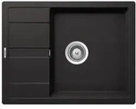 Schock Einbausp&uuml;le Manhattan D-100 A Nero - Auflagesp&uuml;le