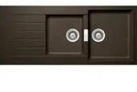 Schock Einbausp&uuml;le Signus D-200 U Bronze Unterbau