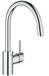 GROHE Concetto 32663003 Einhand-Sp&uuml;ltischbatterie, hoher Auslauf, DN 15 Chrom