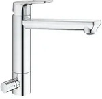 GROHE BauLoop 31713000 Einhand-Sp&uuml;ltischbatterie, mittelhoher Auslauf, 1/2" Chrom