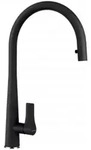 Schock Armatur Gota 521120S, schwarz, Hochdruck, Ausziehbarer Auslauf