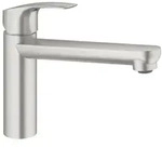 GROHE Eurosmart 30463DC0 Einhand-Sp&uuml;ltischbatterie, mittelhoher Auslauf, 1/2"