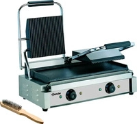 Bartscher 3600 2GR Kontaktgrill silber