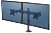 Fellowes Monitor-Halterung Reflex 8502601 schwarz für 2 Monitore, Tischklemme,
