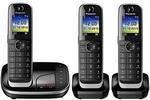 Panasonic KX-TGJ323GB Schnurloses Telefon-Set mit Anrufbeantworter schwarz Panasonic KX-TGJ323GB Schnurloses Telefon-Set mit Anrufbeantworter schwarz
