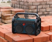 soundmaster DAB85BL Baustellenradio blau, schwarz blau/schwarz