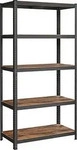 SONGMICS Schwerlastregal GLR050B11 schwarz, braun 100,0 x 50,0 x 200,0 cm