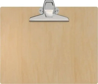 MAUL Klemmbrett MAULtilia 2394670 DIN A4 quer braun Holzhartfaser, 1 St.
