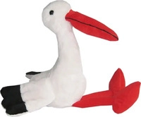 heunec Storch Misanimo Kuscheltier wei&szlig;