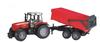 bruder Massey Ferguson 7480 Traktor mit Wannenkippanhänger 2045 Spielzeugauto