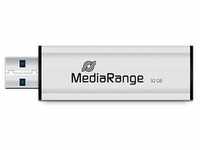MediaRange USB-Stick schwarz, silber 32 GB MR916