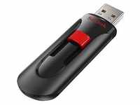 SanDisk USB-Stick Cruzer Glide schwarz, rot 64 GB SDCZ60-064G-B35