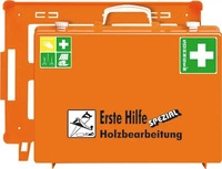 S&Ouml;HNGEN Erste-Hilfe-Koffer SPEZIAL MT-CD Holzbearbeitung DIN 13157 + Erweiterung
