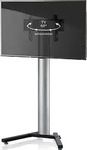 VCM my media TV-St&auml;nder Stadino Maxi schwarz, silber schwarz/silber