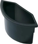 helit Papierkorb 18,0 l schwarz, 1 St.