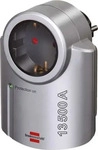brennenstuhl Primera-Line &Uuml;berspannungsschutzadapter, 1 St. silber