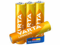 4 VARTA Batterien LONGLIFE Micro AAA 1,5 V