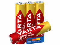 4 VARTA Batterien LONGLIFE Max Power Micro AAA 1,5 V