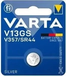 Varta 4176 101 401, VARTA Knopfzelle V 13 GS/V357/SR44 Silber 1,55 V, 1 St.