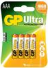 GP 4 Batterien ULTRA Micro AAA 1,5 V